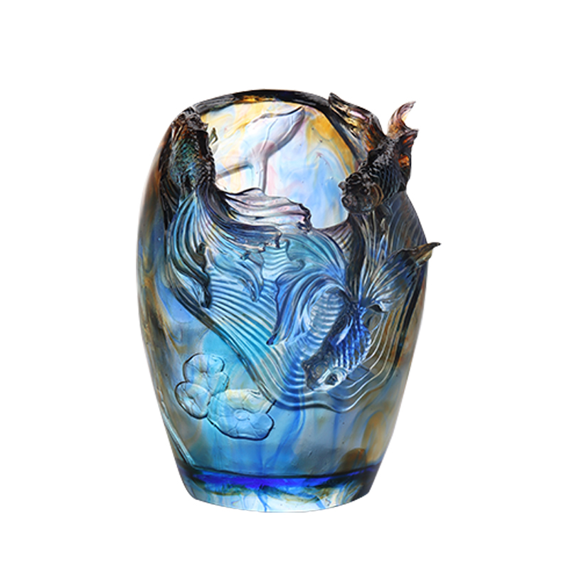 แจกันแก้ว: ห้องนั่งเล่นที่หรูหราและซับซ้อน การจัดดอกไม้ แก้วคริสตัลศิลปะ ผู้ถือดอกไม้ที่เก็บรักษาไว้ โต๊ะรับประทานอาหารในบ้าน เครื่องประดับตกแต่ง “การเพิ่มดอกไม้ให้กับผ้า”