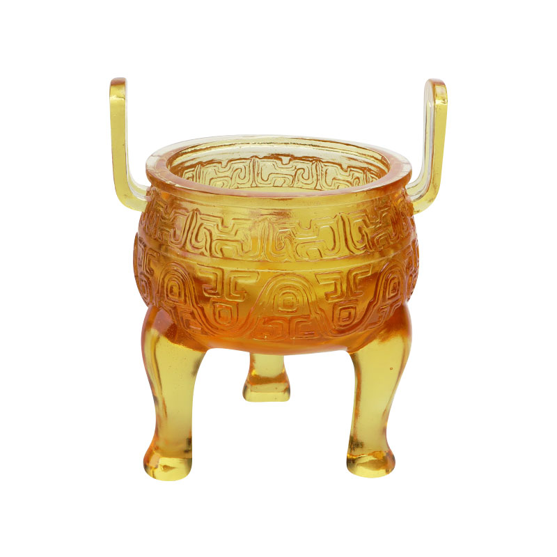 เครื่องประดับขาตั้งเคลือบสีทอง