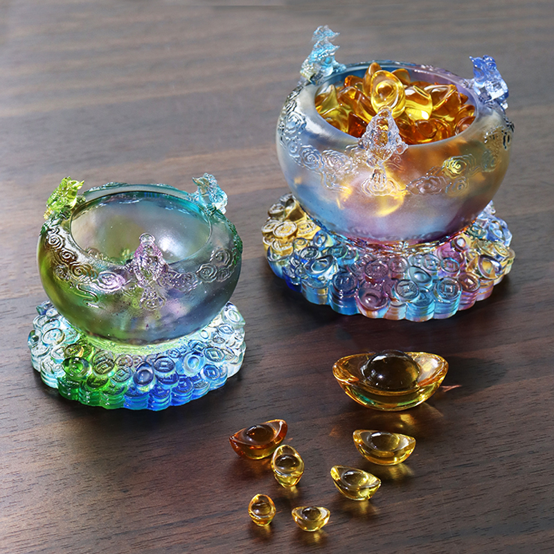 ชามสมบัติแก้วคริสตัล Cornucopia