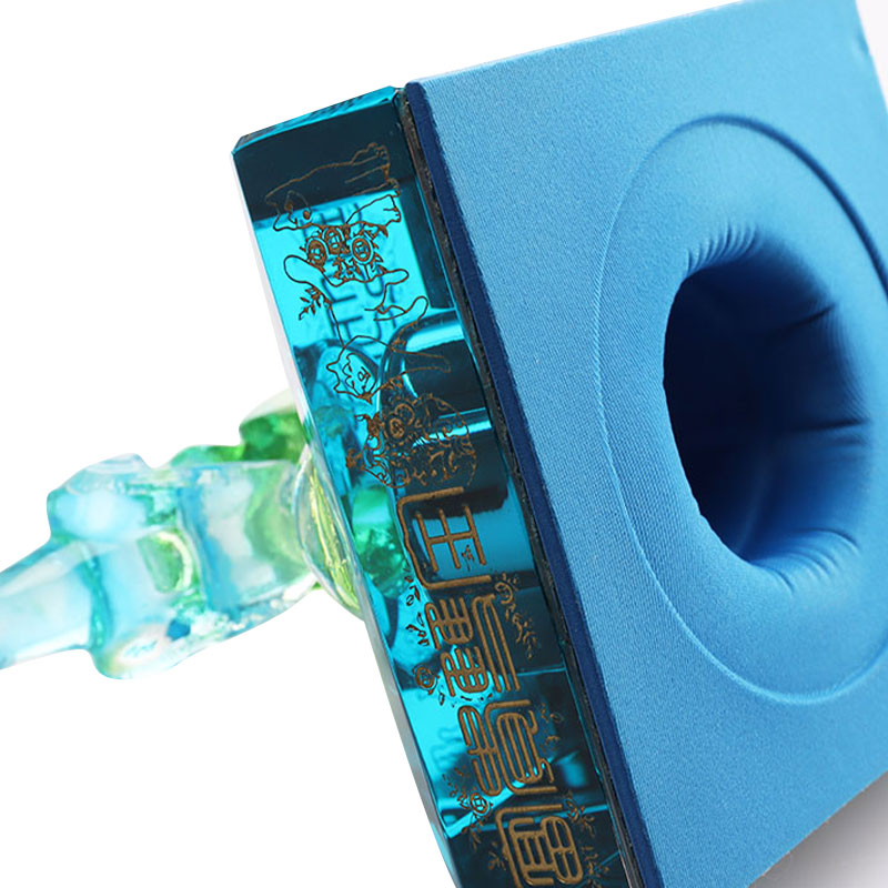 กวางสีฟ้า ฝาขวด เครื่องประดับตกแต่ง ขวดไวน์แก้ว เครื่องใช้