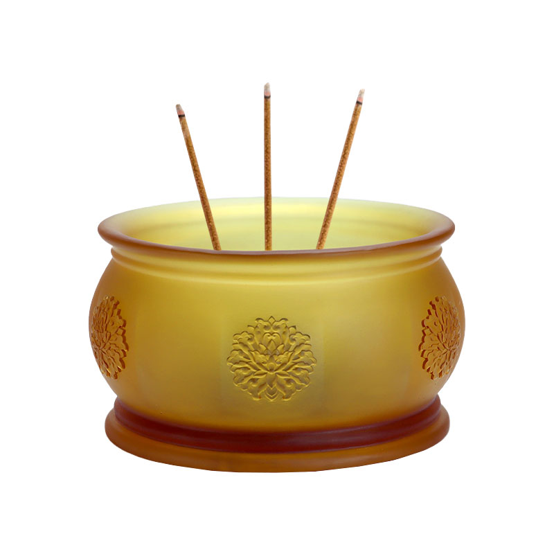 ชุดเครื่องบูชาแก้วทองคำรุ่น