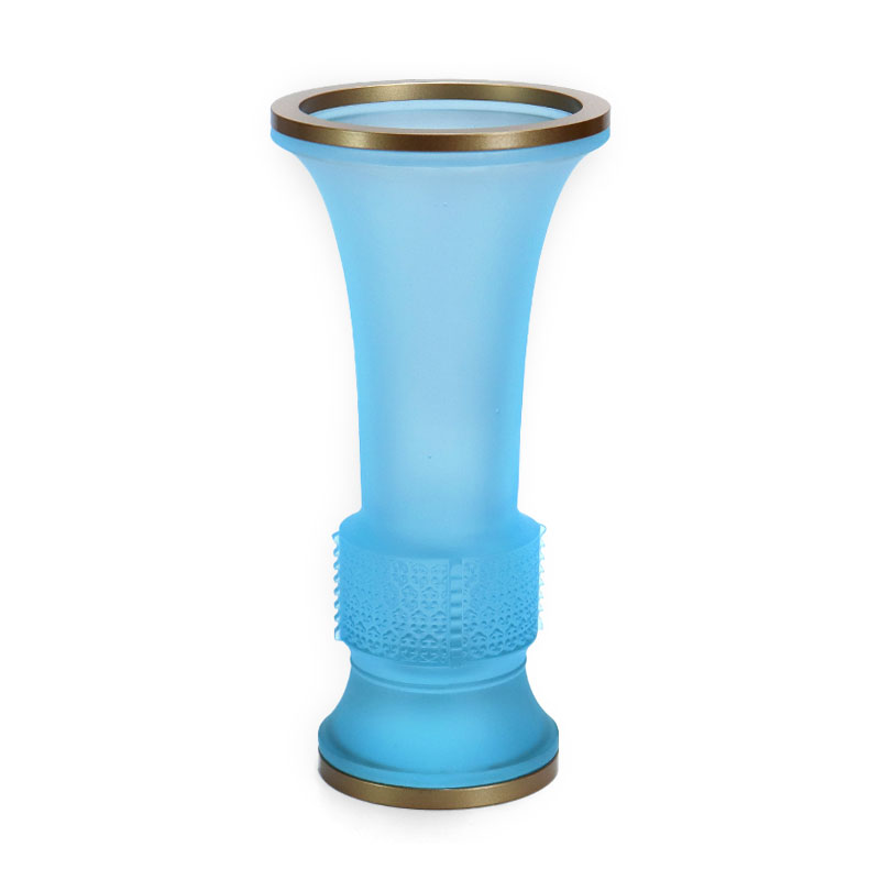 ชุดเครื่องบูชาแก้วรุ่ยอี้ สีฟ้าอ่อน