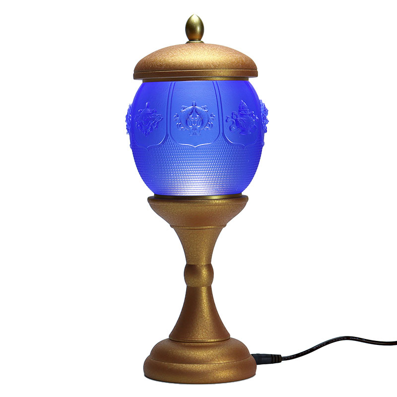 ชุดเครื่องบูชาแก้วคริสตัลชุดดอกบัวแปดสมบัติ