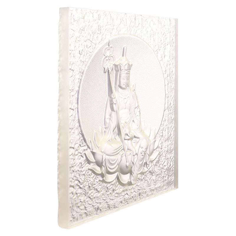 อิฐลิลี่สำหรับตกแต่งพระกษิติครภโพธิสัตว์