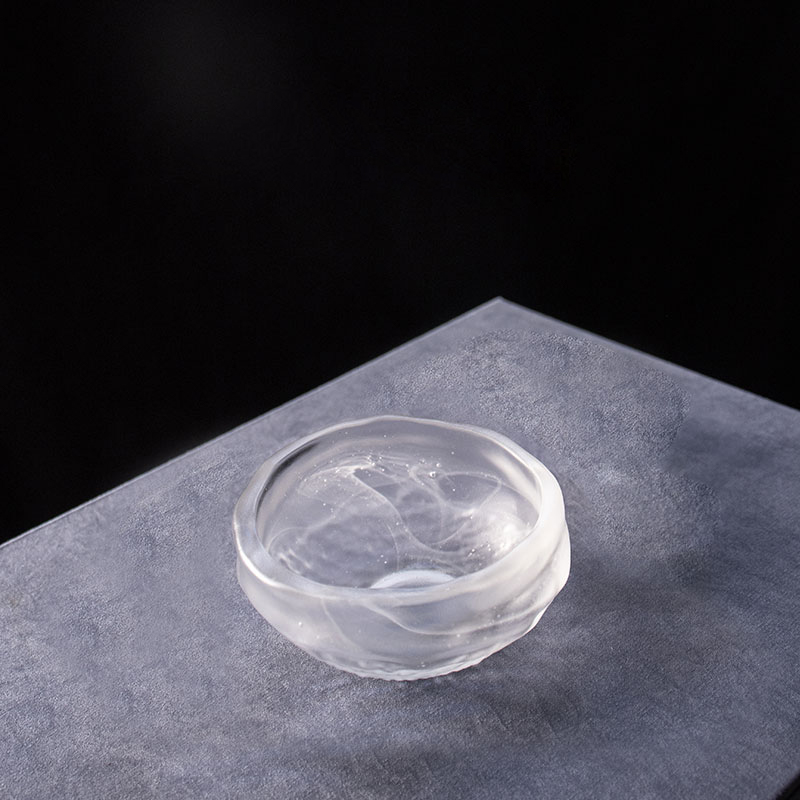 ชุดน้ำชาแก้วใสพร้อมกาน้ำชา,ถ้วยชา