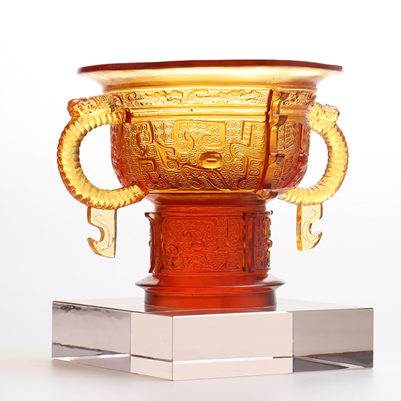 ขาตั้งจีนหูมังกรมีลายหนาม