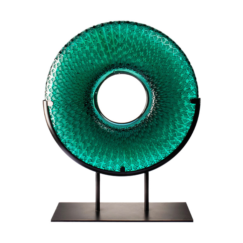 แผ่นกลมใบไผ่